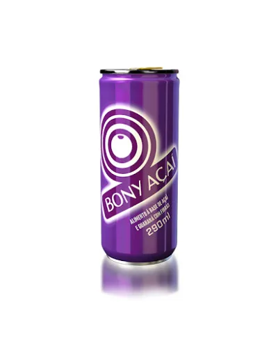ALIMENTO BASE BONY AÇAÍ LT 290ML GUARANÁ - BONY ACAI