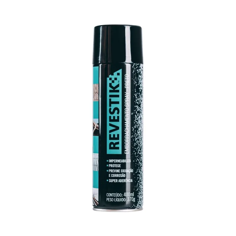Revestik Emborrachamento Spray Preto 400ml