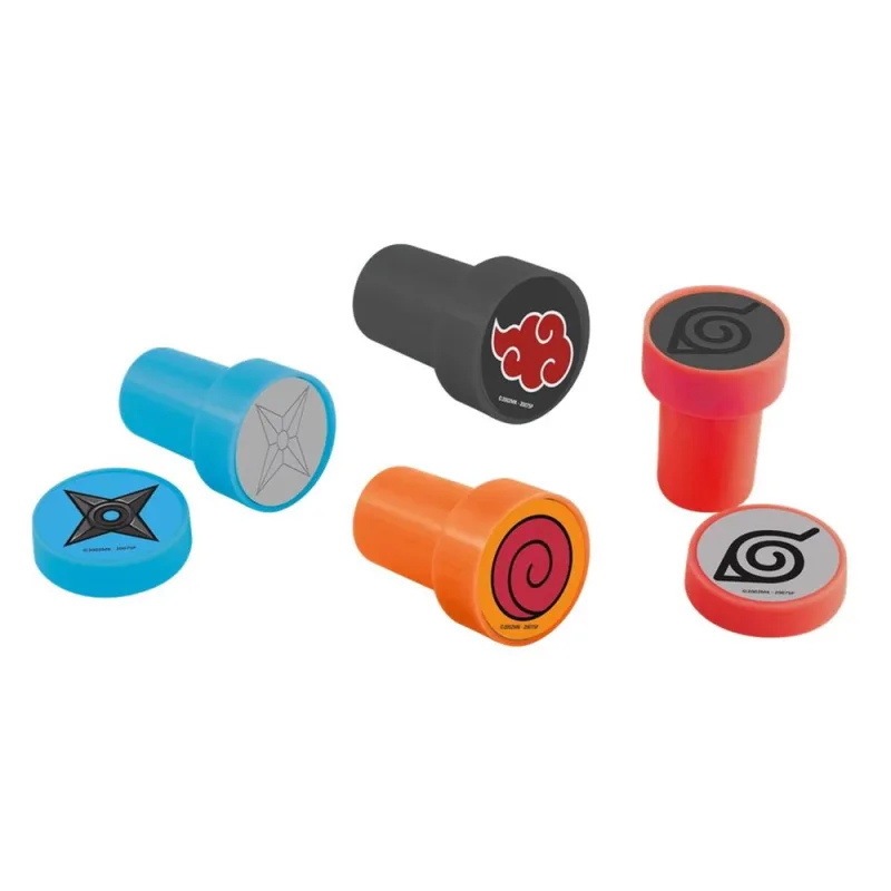 Carimbo Naruto Shippuden Sortido - LC - Papelaria