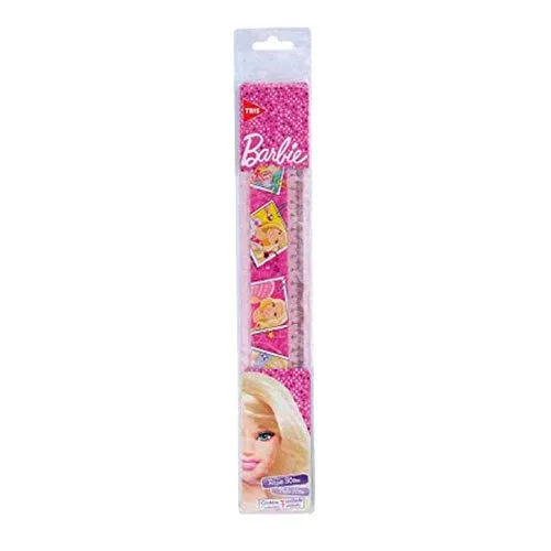 Régua Tris Barbie 30cm 1 Unidade - TRIS - Papelaria