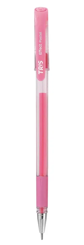 Caneta Rosa Pastel - LC - Papelaria