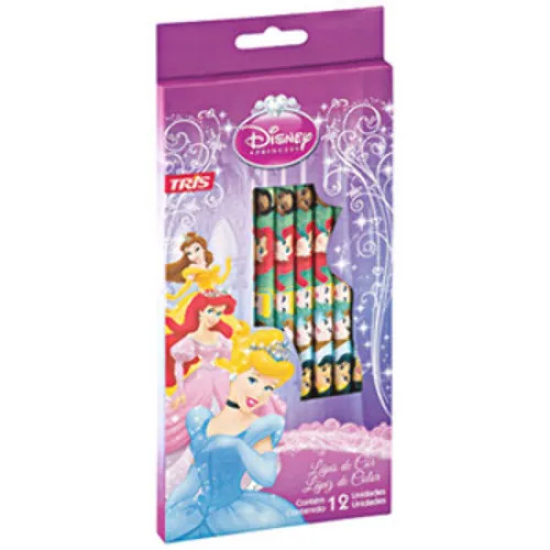 Summit Tris Princesas 12 Cores - DISNEY - Bazar