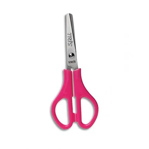 Tesoura Tris Esc.classic Pink 13cm - TRIS