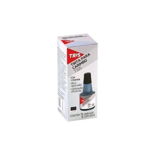 Tinta P/carimbo Tris Azul - TRIS