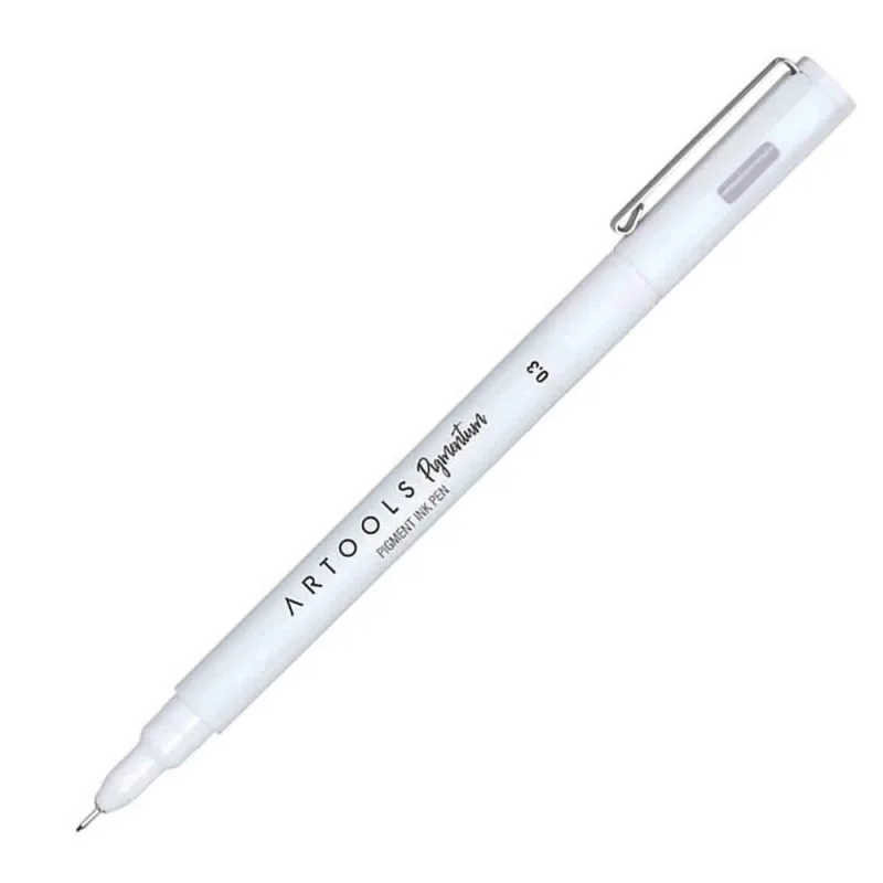 Caneta Nankin 0,3mm Preta - LC - Papelaria
