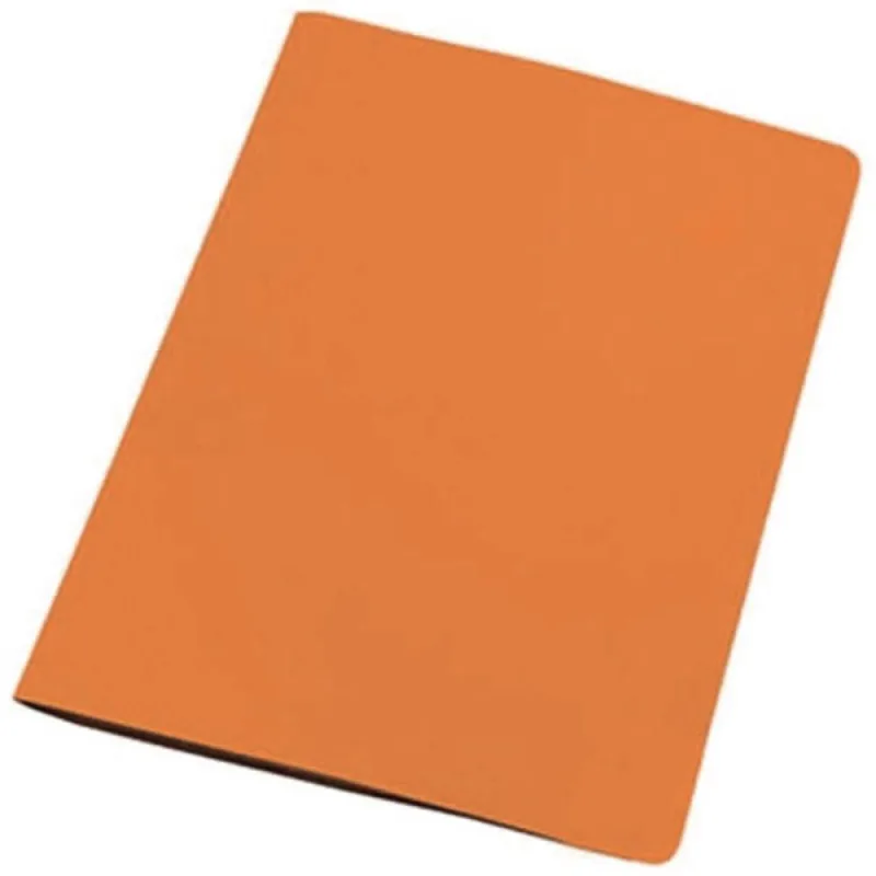 Pasta Grampo Trilho Papel Oficio Laranja - Polycart