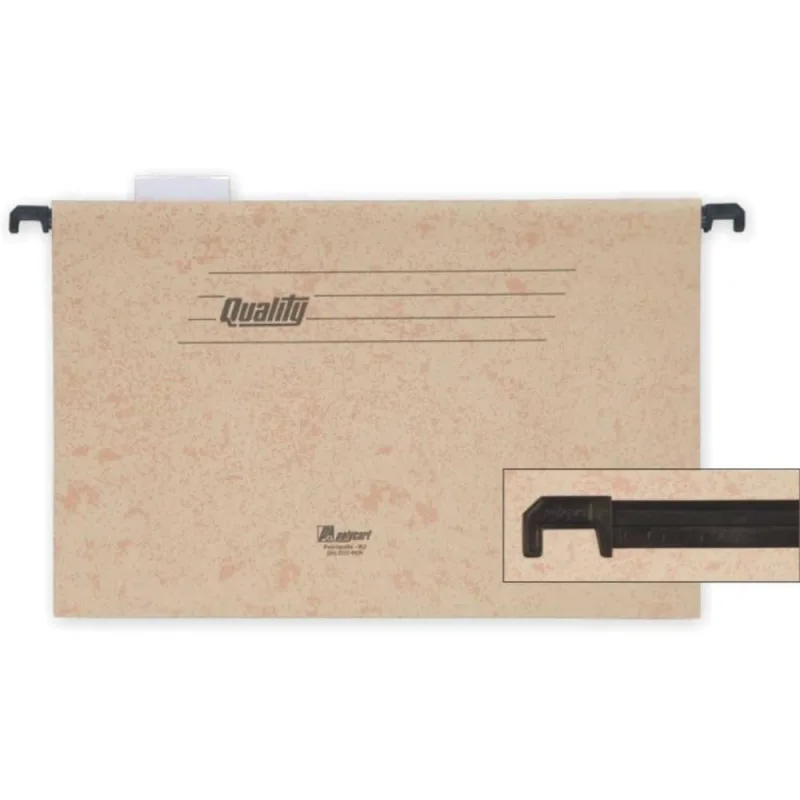 Pasta Suspensa Marmorizada Quality Haste Plastica - Polycart