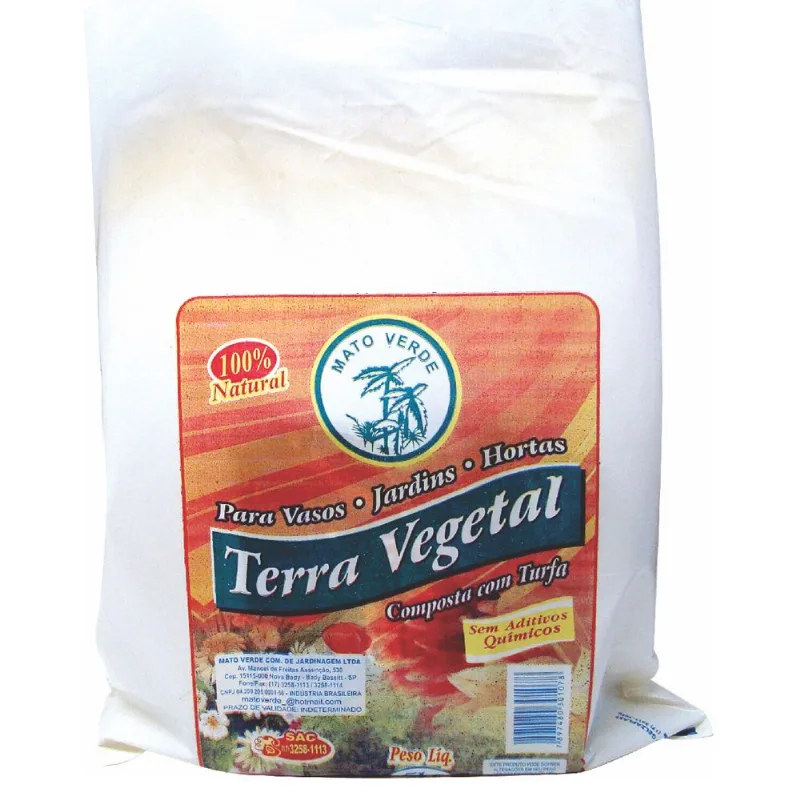 Terra Vegetal Mato Verde 1,5Kg