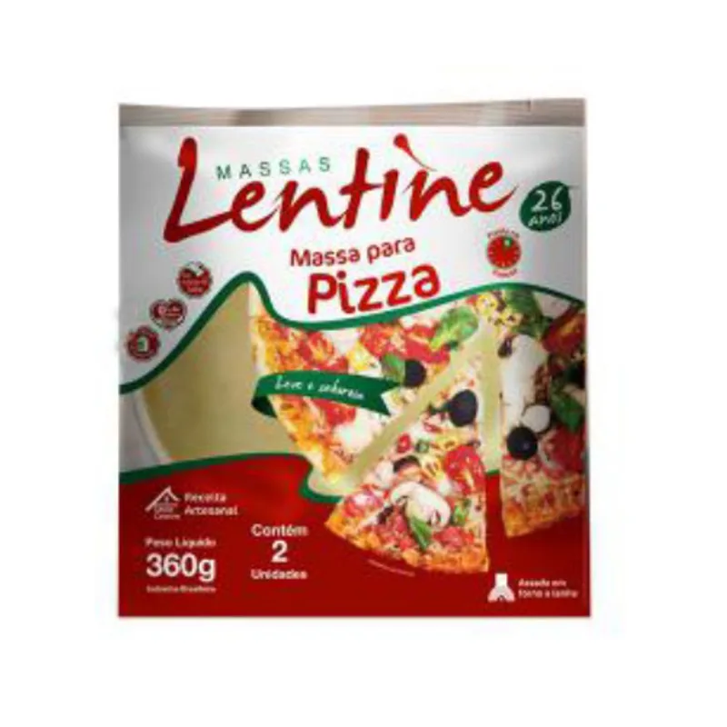 Massa p/ Pizza Lentine 360g