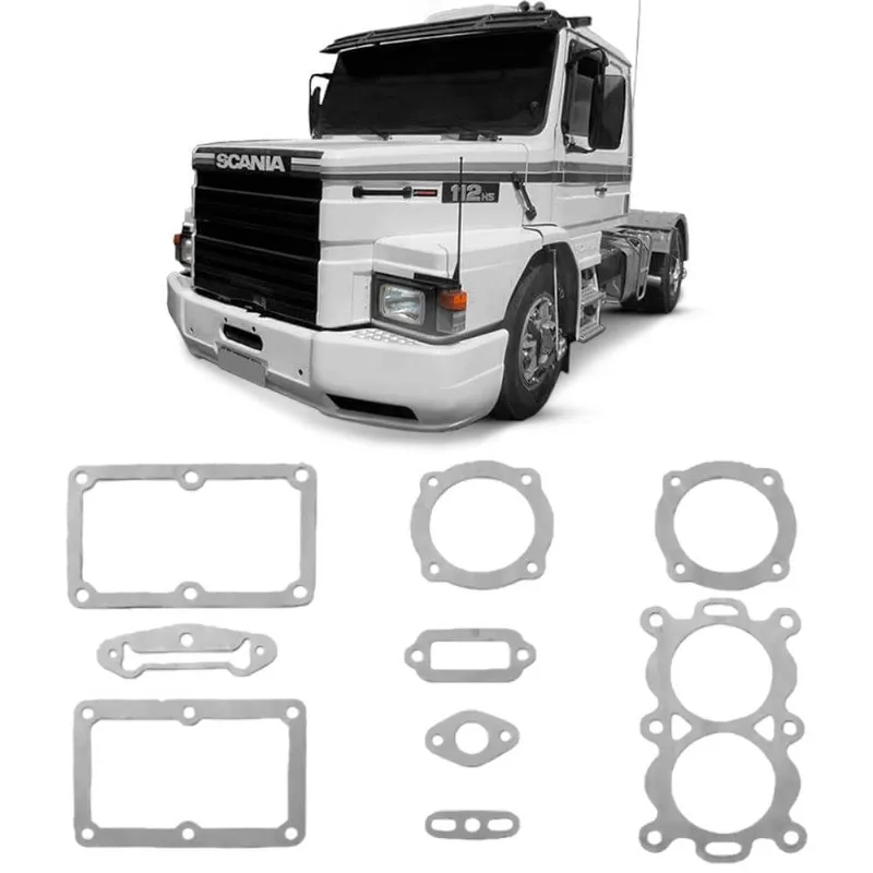 Junta Compressor Scania 112 2 Cilindros Sem Retentor Trw - TRW