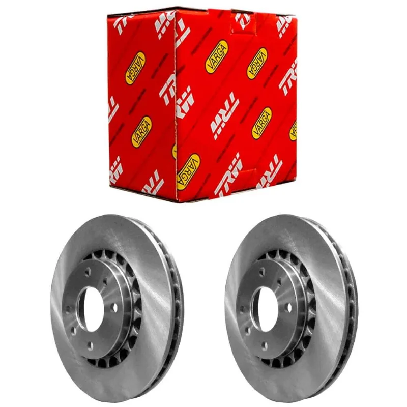 Par Disco Freio Corsa Gsi 16V 96 Dianteiro Ventilado TRW