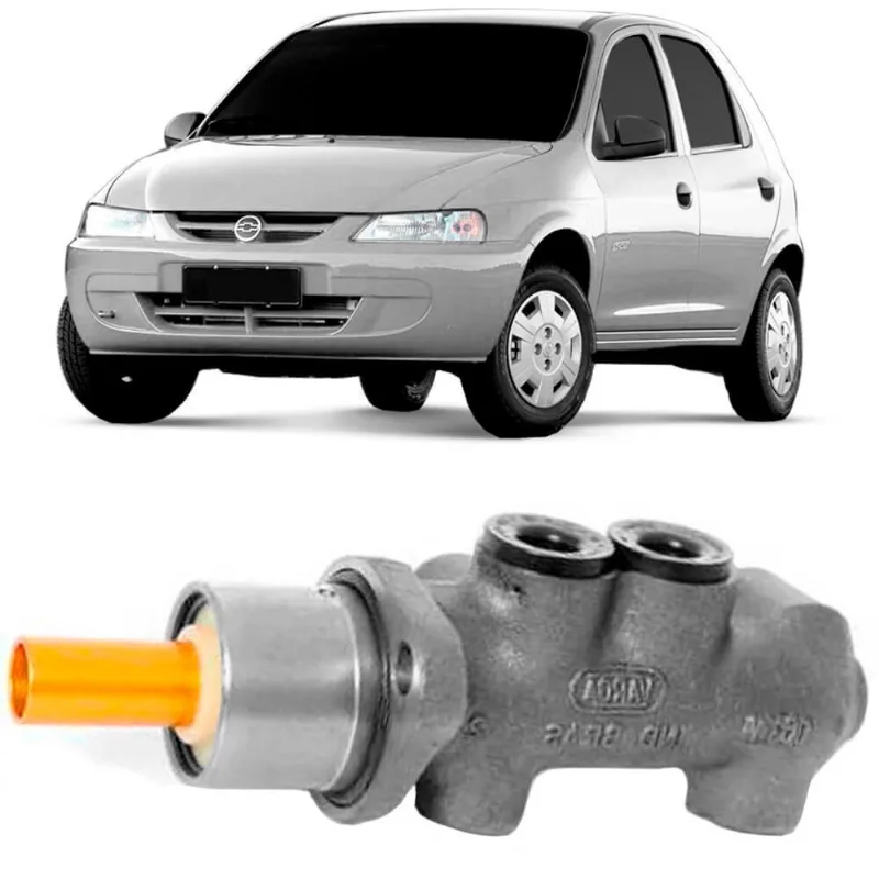 Cilindro Mestre Duplo Freio Pedal Chevrolet Celta 2001 a 2004