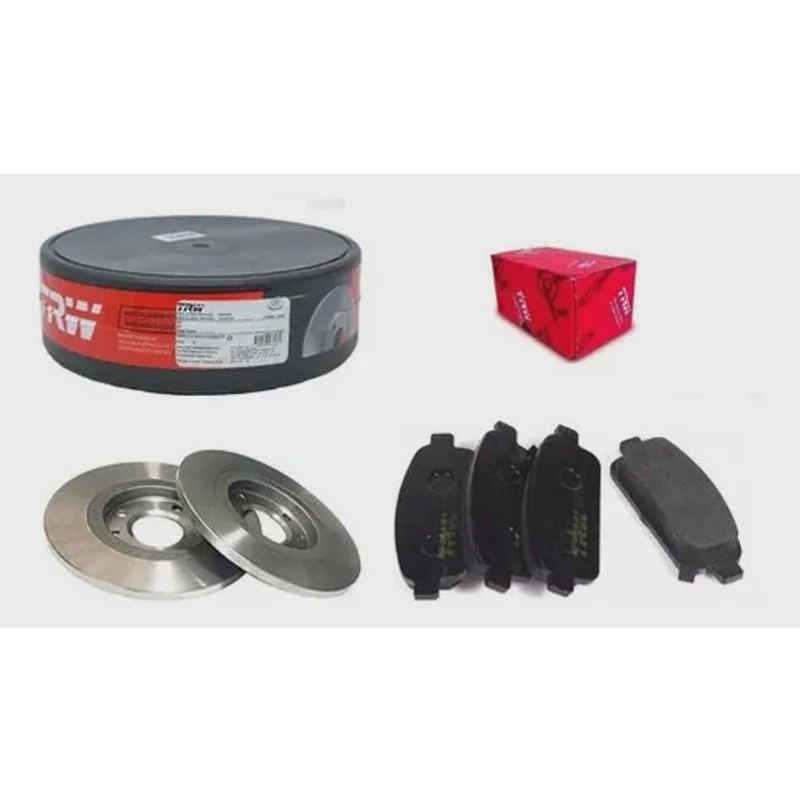 Kit Disco E Pastilha Freio Traseiro Cruze 2012 Trw Original RPDI04580/RCPT13790 - TRW