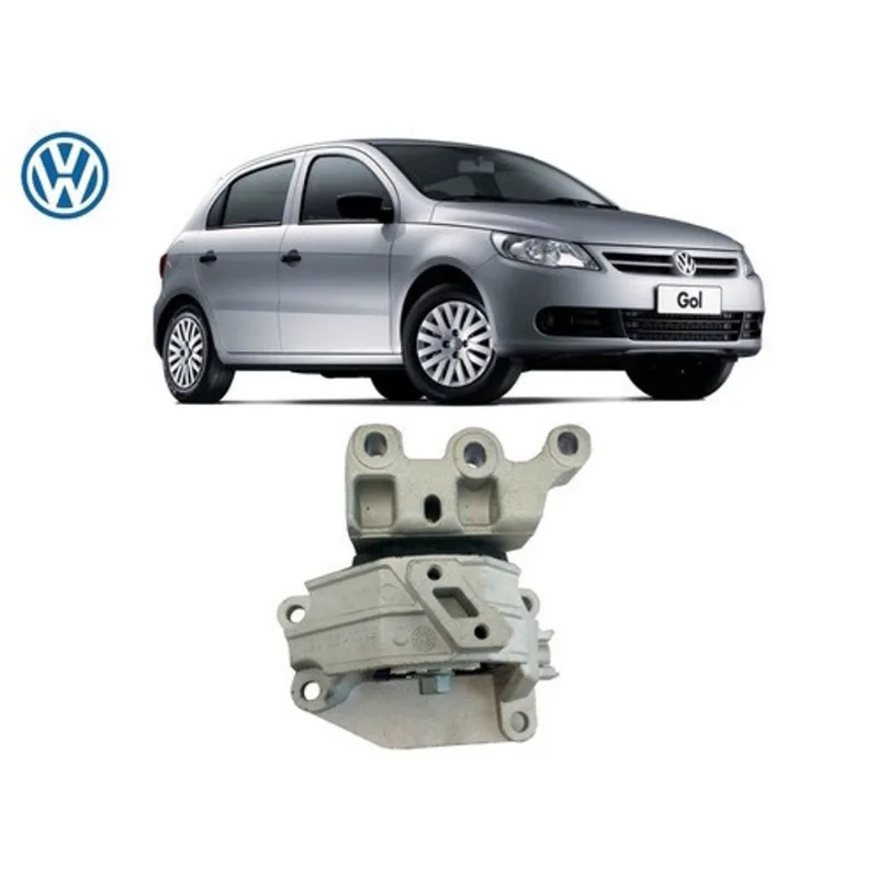 Coxim Do Motor Com Suporte Lado Direito Vw Gol G5 G6 2008 2009 2010 2011