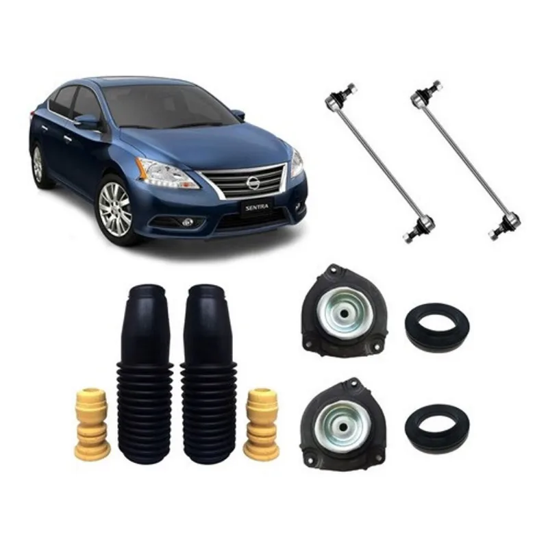 Par Kit Do Amortecedor Dianteiro Nissan Sentra 2014 15 16 17