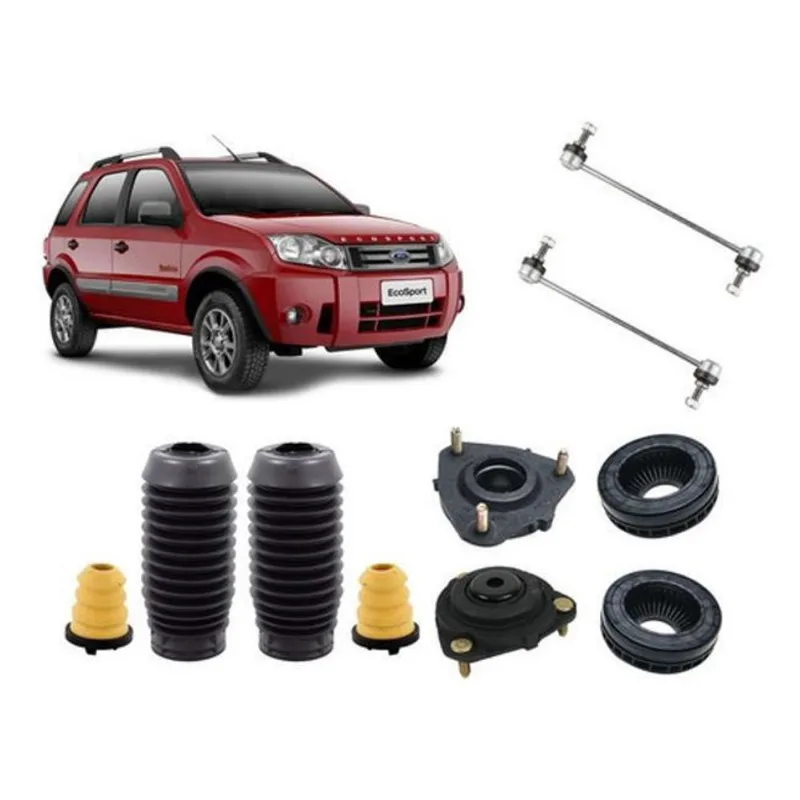 Par Kit Coxim Batente Dianteiro Ecosport 2003 2004 2005 2006