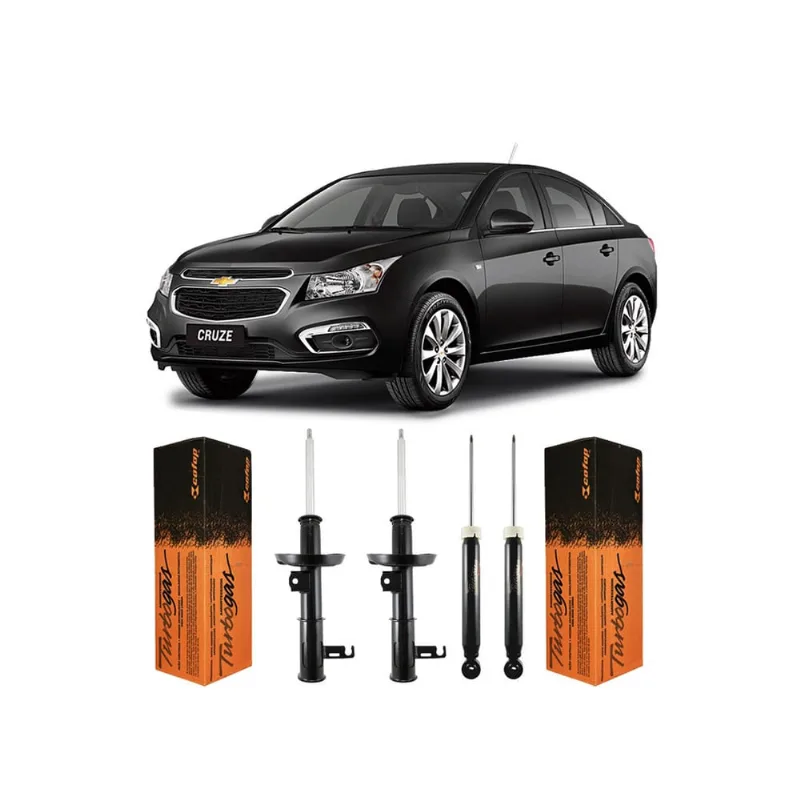4 Amortecedores Traseiro Dianteiro Gm Cruze 2014 2015 2016