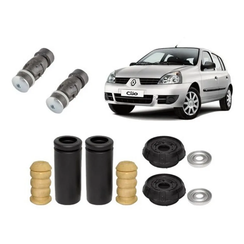 Par Kit Do Amortecedor Dianteiro Clio 2006 2007 2008 2009 10