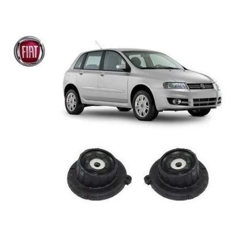 2 Coxim Amortecedor Dianteiro Fiat Stilo 2002 2003 2004 2005