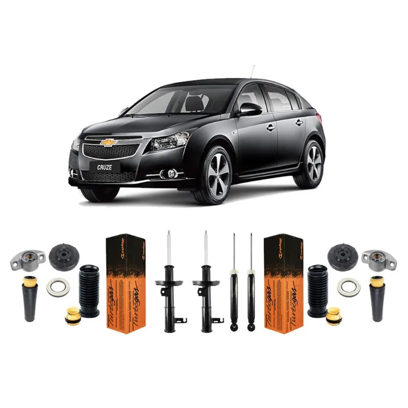 Amortecedor Cofap + Kit Traseiro Dianteiro Cruze 2011 A 2016