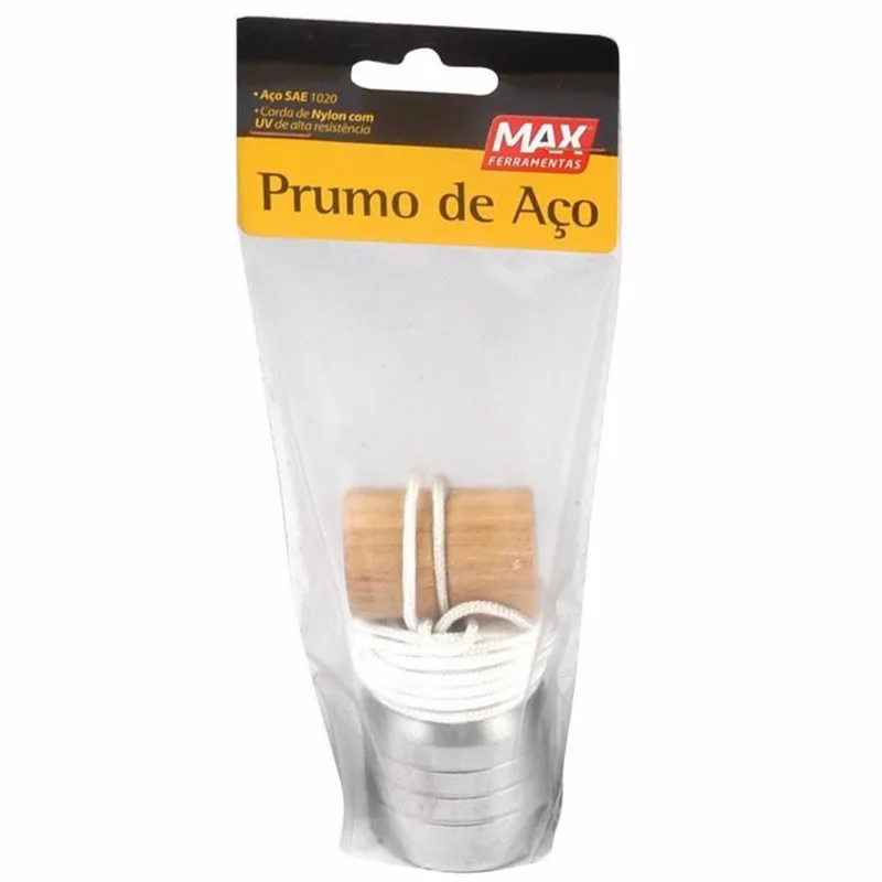 Prumo De Aço Parede 500g - 81555 - Max Max
