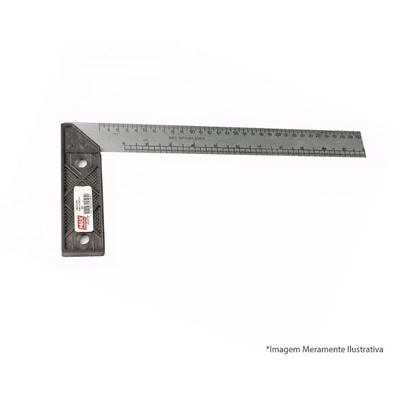Esquadro Max Cabo Plastico 10 25Cm 91010