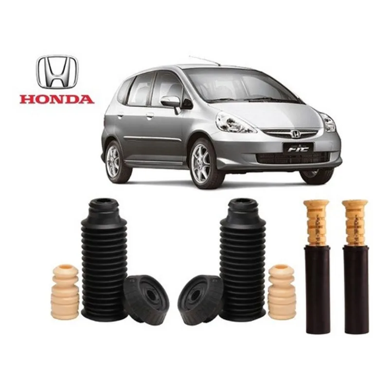 4 Kit Amortecedor Suspens Dianteira Traseira Honda Fit 2003 2004 2005 2006