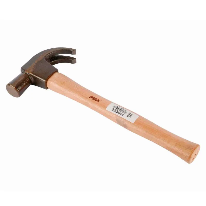 Martelo de Unha com Cabo de Madeira 23mm Max Ferramentas Peça