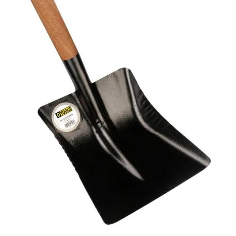Pá Quadrada 1,2mm Cabo Y Metálico 102cm - Uso Jardinagem E Construção - Dtools - Utilidades Domesticas