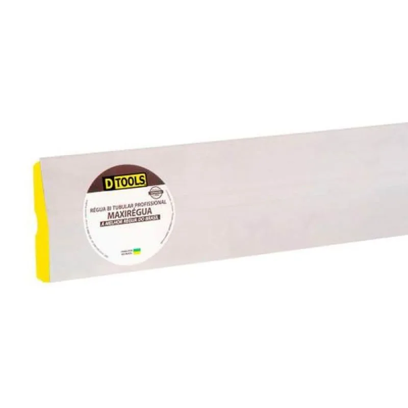 Régua de Alumínio Pro 3,0 Metros - DTOOLS | Formato Trapezoidal para Alinhamento e Nivelamento - Dtools