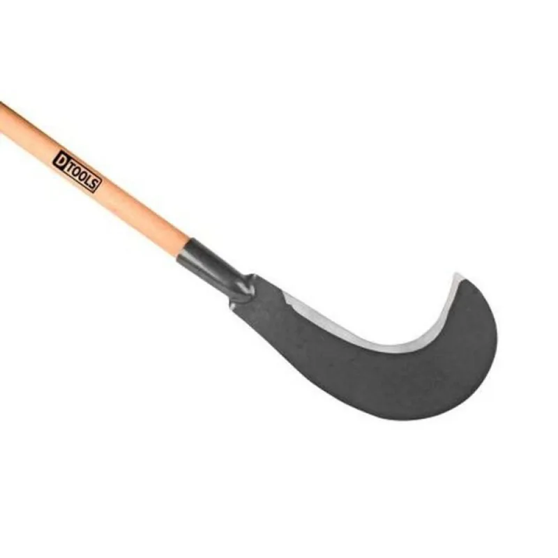 Foice Sul Meia Lua Verniz 10'' com Cabo 1,05m - DTOOLS