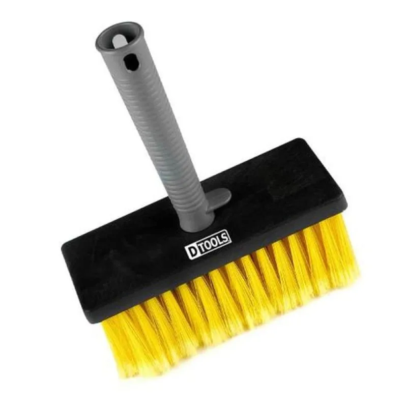 Broxa Cepa Plástica Pequena 124x46MM - Ideal para Pinturas Rústicas e Limpeza - Dtools - Utilidades Domesticas