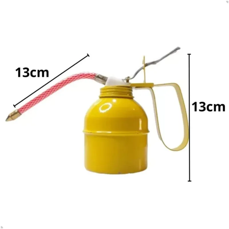 Almotolia Bomba de Óleo Manual 300ml - Amarela - STARTOOLS - Automotivo