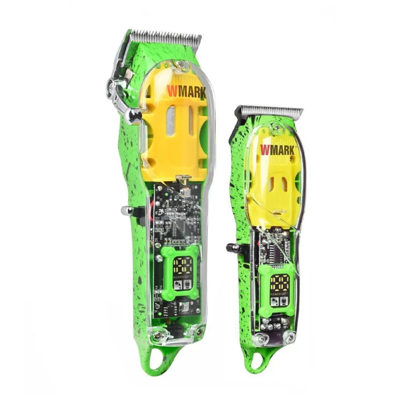Kit Maquina De Corte E Acabamento Wmark Ng 508 Ng 308 Verde
