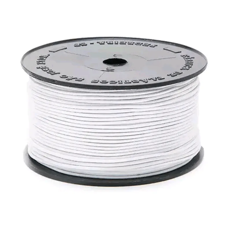 ELASTICO COL.ROLICO N10 59% POL 41% ELASTODIENO- 2,5MM ROLO C/100M BRANCO 01