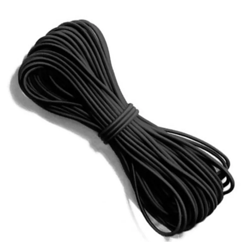ELASTICO COL.ROLICO N15 69% ALG 31%ELASTODIENO- 2,8MM C/10M PRETO 2