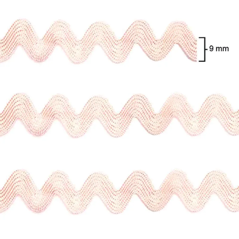 SIANINHA 334/03 100% VISCOSE - 9MM C/10M SALMAO 010