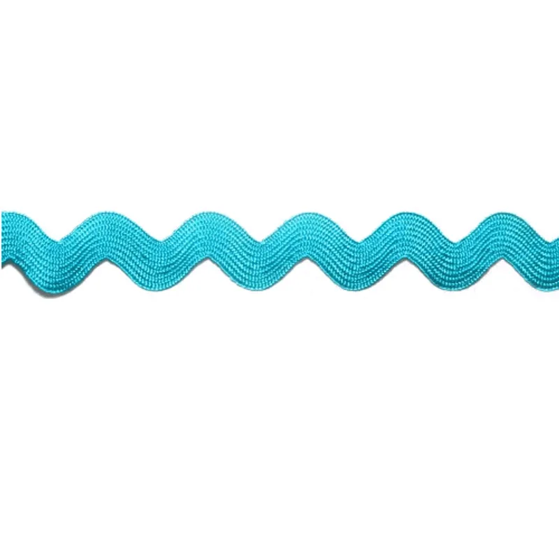 SIANINHA 342/04 100% VISCOSE - 11MM C/10M AZUL TURQUESA 009