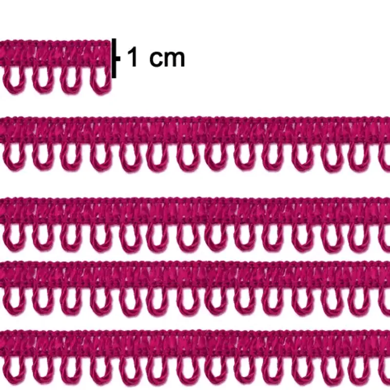 PONTO CURVA 7000 100% VISC - 10MM C/10M PINK 020