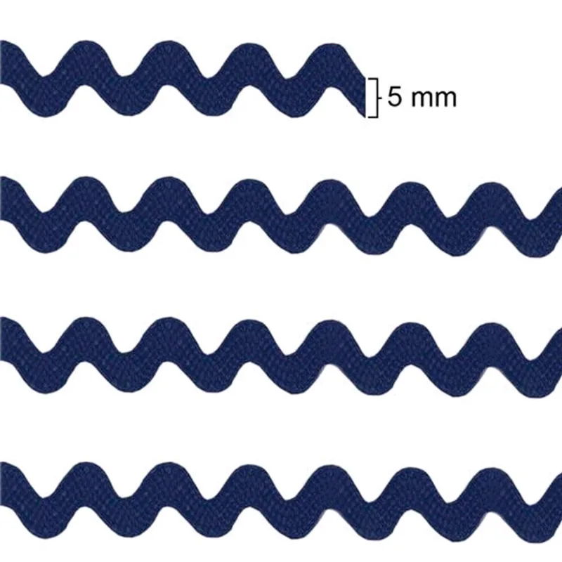 SIANINHA 222/01/R 100% VISCOSE - 5MM ROLO C/50M AZUL MARINHO 007