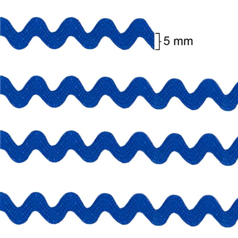 SIANINHA 222/01/R 100% VISCOSE - 5MM ROLO C/50M AZUL ROYAL 004