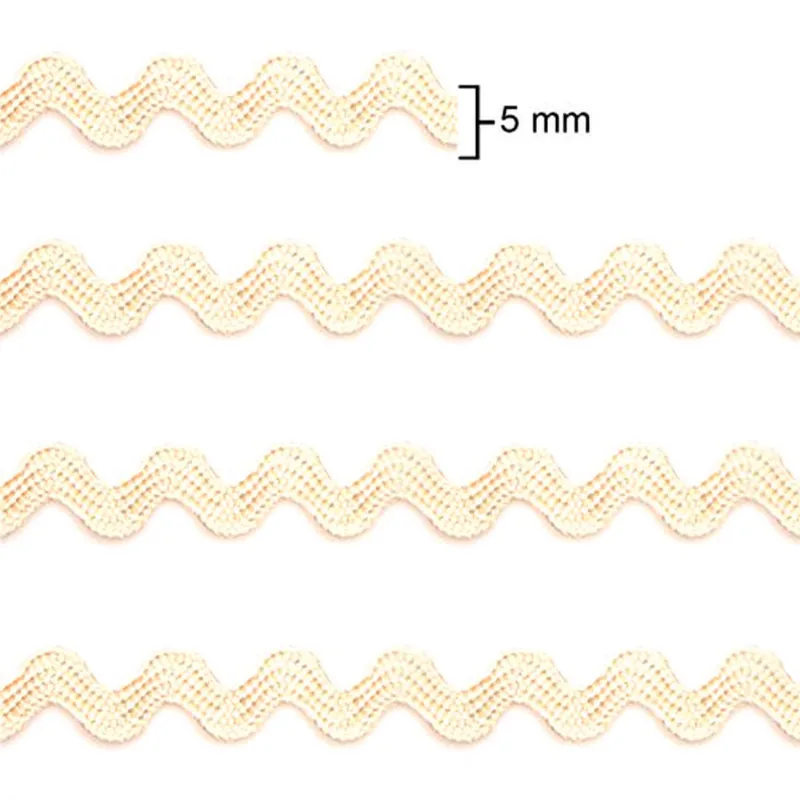 SIANINHA 222/01/R 100% VISCOSE - 5MM ROLO C/50M BEGE 012