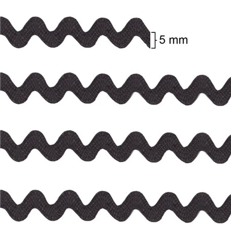 SIANINHA 222/01/R 100% VISCOSE - 5MM ROLO C/50M PRETO 002
