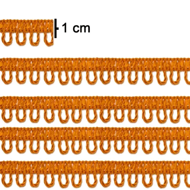 PONTO CURVA 7000 100% VISC - 10MM C/10M LARANJA 006