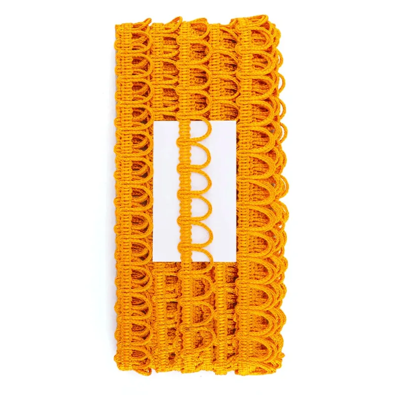 PONTO CURVA 7010/P 100% VISC- 13MM C/10M LARANJA 006