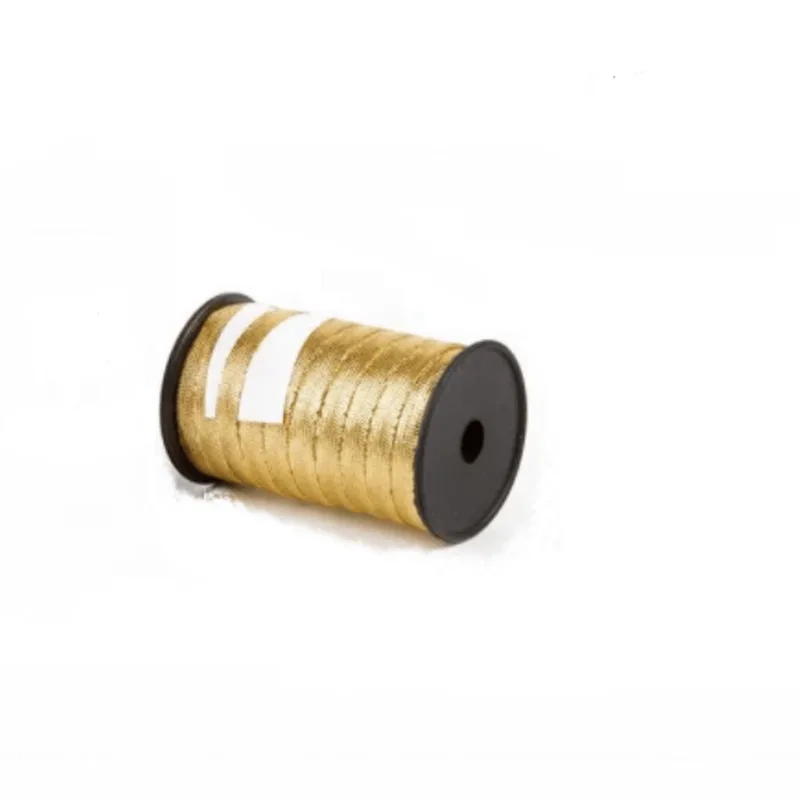 FITA METALICA 05/07/P 80% METALIZADO 20% POL- 7MM ROLO C/50M OURO 023