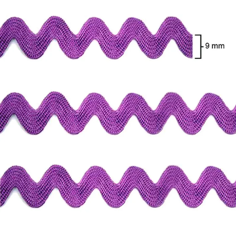 SIANINHA 334/03 100% VISCOSE - 9MM C/10M ROXO 021