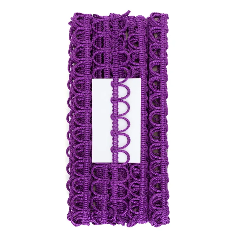 PONTO CURVA 7010/P 100% VISC- 13MM C/10M ROXO 021