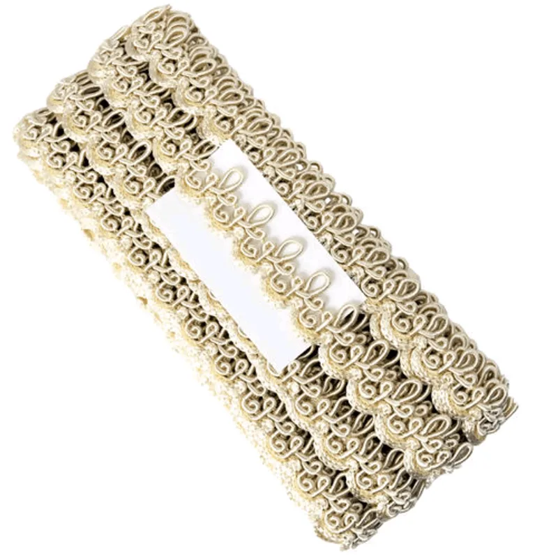 PASSAMANARIAS 7800 60% VISC 35% ALG 5%POL- 17MM C/10M BEGE 012
