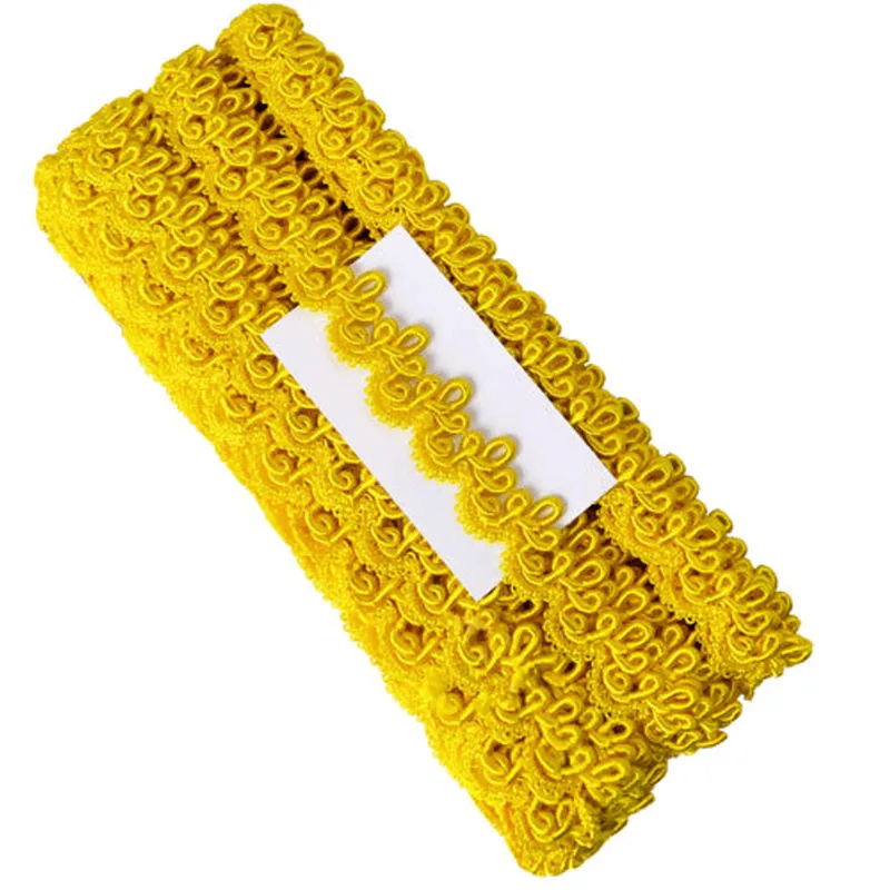 PASSAMANARIAS 7800 60% VISC 35% ALG 5%POL- 17MM C/10M AMARELO OURO 008